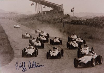 1950's Signed Motor Racing Photograph at Dolan's Art Auction House