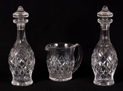 Waterford Glass Decanters at Dolan's Art Auction House