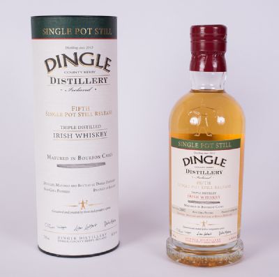 Dingle Fifth Single Pot Still Release Whiskey at Dolan's Art Auction House