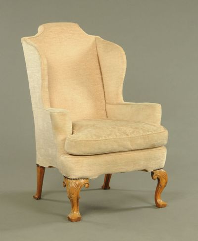 Good Wing Back Chair	 at Dolan's Art Auction House