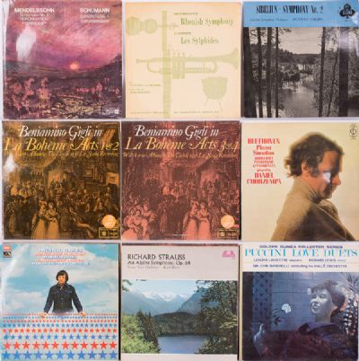 36 LP's of mostly Classical Music at Dolan's Art Auction House