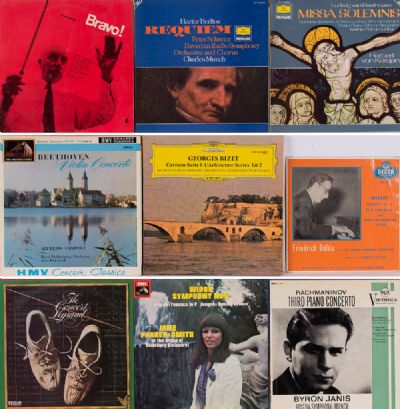 36 LP's, Mixed Genre at Dolan's Art Auction House