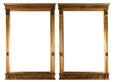 Pair of Ornate Gilt Frames at Dolan's Art Auction House