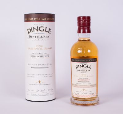 Dingle Single Pot Still Cask Strength Irish Whiskey at Dolan's Art Auction House