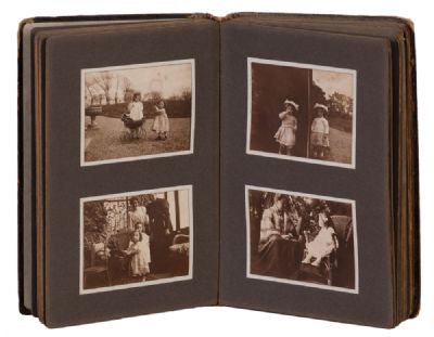 Vintage Photograph Album, My Grandchildren at Dolan's Art Auction House