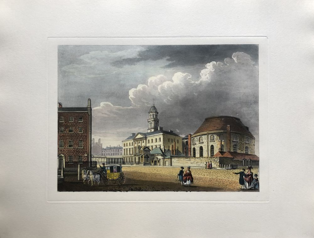 Pair of Engraved Views of Dublin at Dolan's Art Auction House