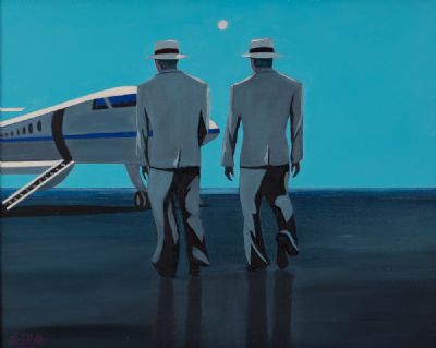 MIDNIGHT GETAWAY by Ken O'Neill  at Dolan's Art Auction House