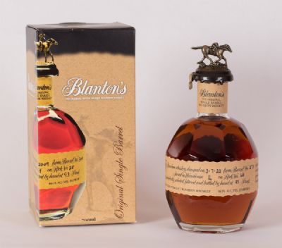 Blantons Original Single Barrel Bourbon Whiskey at Dolan's Art Auction House