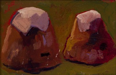 SUMMER HAYCOCKS, CONNEMARA by Rosie McGurran ARUA at Dolan's Art Auction House