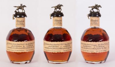 Blantons Original Single Barrel Bourbon Whiskey, Collection of 3 Bottles at Dolan's Art Auction House