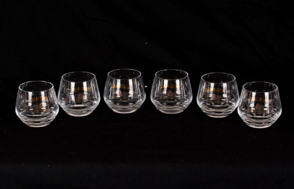 6 Jameson Whiskey Glasses at Dolan's Art Auction House