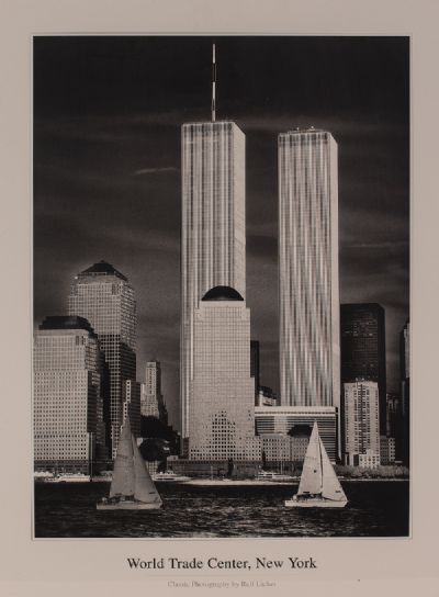World Trade Centre Photoprint at Dolan's Art Auction House
