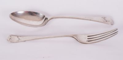 Silver Fork & Spoon, Sheffield 1900 at Dolan's Art Auction House