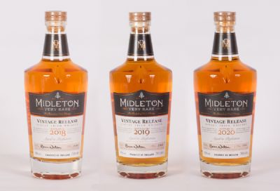 Midleton Very Rare Irish Whiskey 2018, 2019 & 2020 at Dolan's Art Auction House