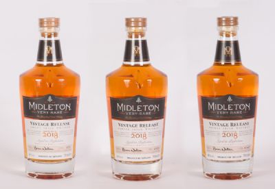 Midleton Very Rare Irish Whiskey 2018, Collection of 3 Bottles at Dolan's Art Auction House