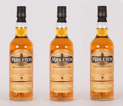 Midleton Very Rare Irish Whiskey 2016, Collection of 3 Bottles at Dolan's Art Auction House