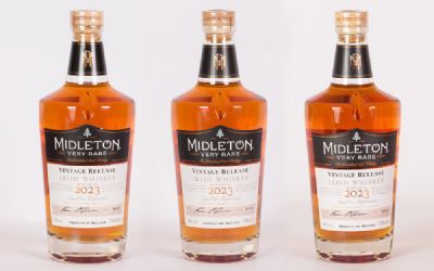 Midleton Very Rare Irish Whiskey, 2023, Collection of 3 Bottles at Dolan's Art Auction House