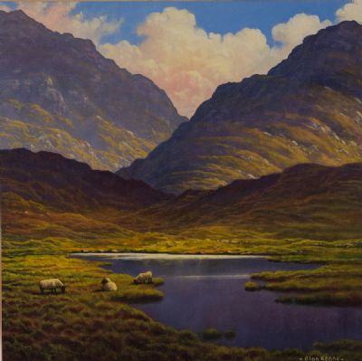 MAAM VALLEY, CONNEMARA by Alan Kenny  at Dolan's Art Auction House